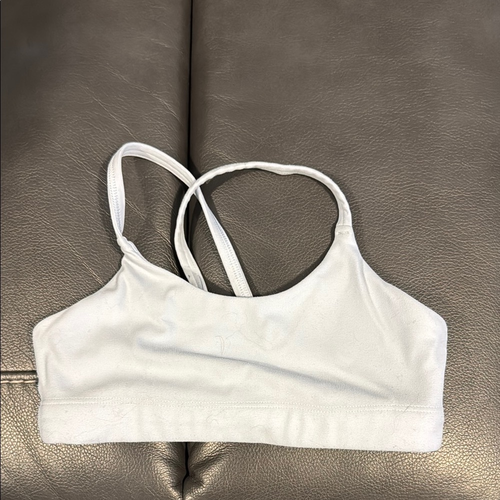 Athleta light blue Sports Bra Racerback